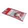 Aura TPC-UM7R microUSB charging cable, red 1.2 meters