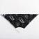 Bandana Bibsord/Snobyer for feeding waterproof with a teether, on the button, mix