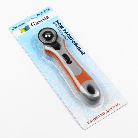 Cutting knife, d = 28 mm, gray/orange color-2