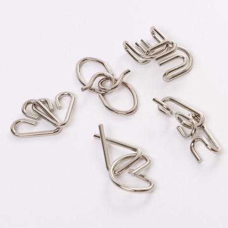 Metal puzzle "Advent calendar" New Year's snake-7