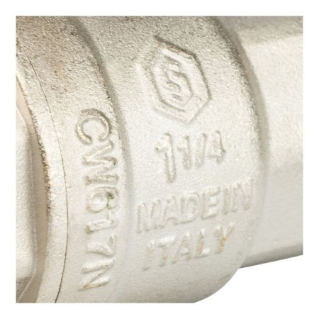 Ball barbar stout, full -pass, 1 1/4 ", internal/outer thread, American, butterfly-6