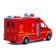 The Fire Service machine works on batteries, light and sound effects