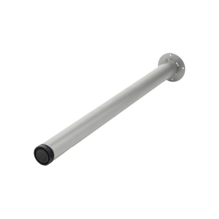 Support adjustable for the table, round, silver D-50mm-1