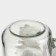 Bank Glass Daula "wine", 450 ml, 10 × 7.5 × 13 cm, with a handle, a lid and a tube