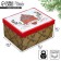 Retro folding box, 31.2 x 25.6 x 16.1 cm, New Year