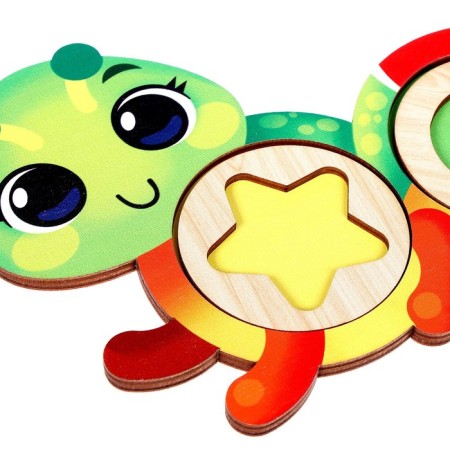 Board game. Repeat on the sample "caterpillar"-4