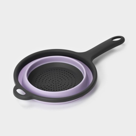 A colander of the folding shade "Wave", d = 20 cm, lilac color-3