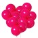 Latex ball 12 ", pastel, in a set of 100 pcs., Fuchsia color