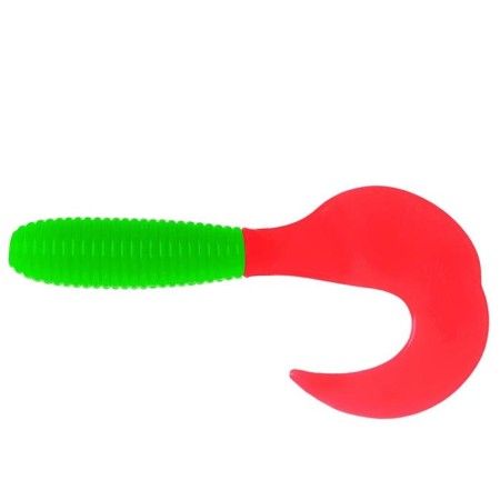 Helios Credo Lime & Red Twizer, 8.5 cm, 7 pcs. (HS-11-021)
