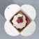 Bonbonniere box, gift packaging, “marble”, 7.5 x 8 x 7.5 cm