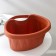 Kashpo on the drain pipe "Alia", 3.5 l, the color of the terracotta