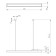 LED LED Geometria Block 36W 4000K 3100LM IP40 1200x100x50 mm