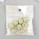Busina silicone "Round with a beam" Herbal d = 1.5 cm