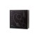 Anal plug with the erection ring Erotist, silicone, black color