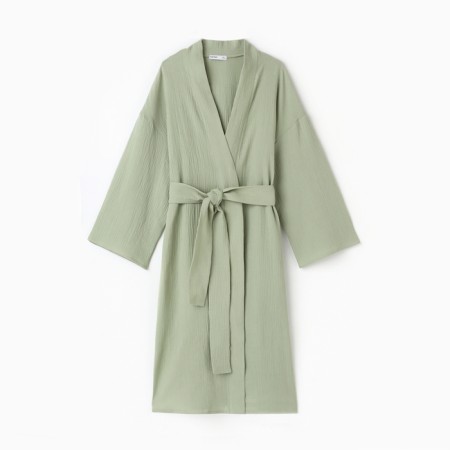 Women's robe KAFTAN BASIC R.48-50, Green-5