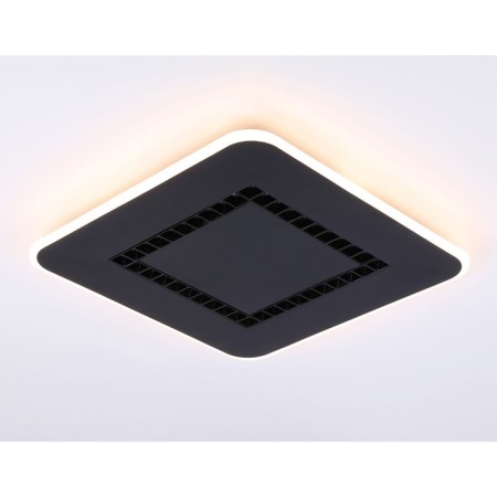 LED ceiling LED with Ambrella Light, Linetech, FL51419, LED, 68 W, 5100LUM, 3000-6400K, Black Black Color-4