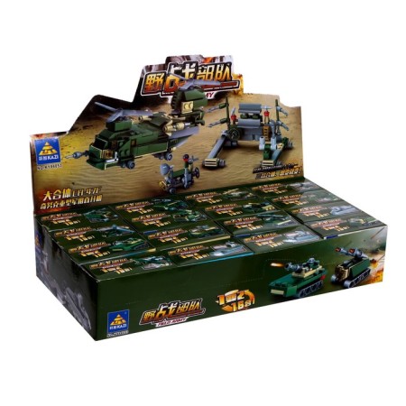 Designer Army "Technique", 16 types, mix-16