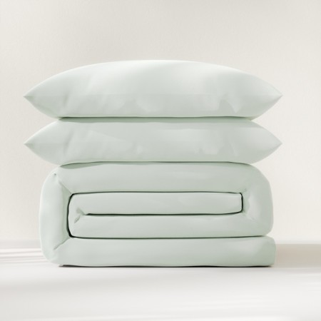 Lovelife linen Duet "Green Tea" 150x215 cm-2 pcs, 225x240 cm, 50x70 ± 3 cm-2 pcs, microfiber 85 grams-6