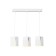 Suspended lamp with a change of lamp Ambrella Light, Techno, TN5138, E27, white color