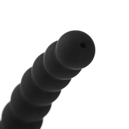 Lake hygienic shower, beads, soft silicone, 1 jet, 13.5 x 3.5 cm, black-1