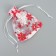 Bag Gift Organza "Snow History", 10 x 12 cm +/- 1.5 cm, New Year