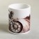 Sublimation circle "Sergey" motorcycle, 320 ml, with application