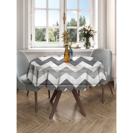 The tablecloth on the table "Business zigzag", round, Saten, d = 150 cm-2