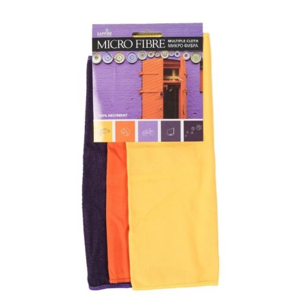 Set of microfiber Sapfire, 30x30 cm, 3 pcs