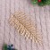 Decor shine "Branch of Iglitsa" 12x28 cm, mix (gold, silver)