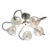 Vita chandelier, size 62x18x62 cm, 300W 5xe27