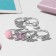 Children's ring "chosen" love, shape mix, color mix, dimensionless