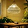 Ceiling Lamp from Rotan "Anton" 1x120W, E27, 50x50x50 cm