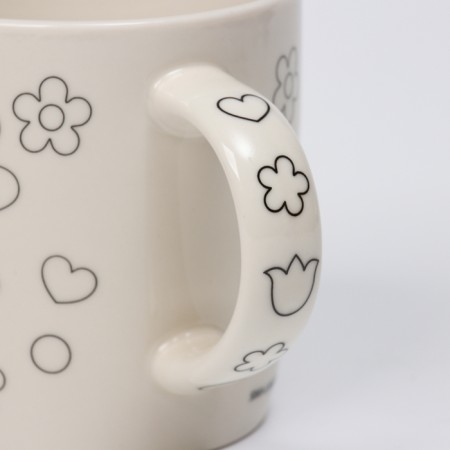 Set of mug for coloring "Flower World", 300 ml-6