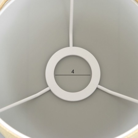 Lampshade E27 beige 20x20x17 cm-1