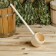 Bann for a bathhouse accurate from linden, 0.5 l, rounded (cylinder shape)