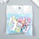 Beads for creativity plastic "Cylinders with the Sun" Color set 25 grams 1.7x1x1 cm