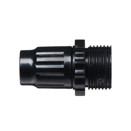 Connector for a drip tube, 6 mm, external thread 3/4 ", plastic, Greengo-2