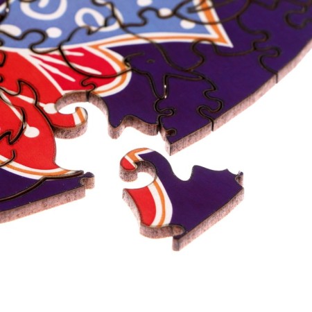 Figure puzzle "Mandala", a series "Funny toys"-2