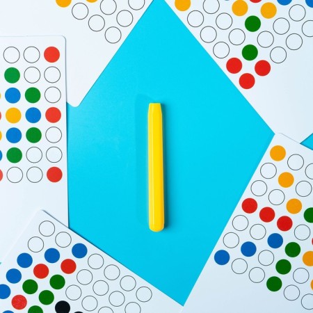 Magnetic-Mosaic tablet for drawing "button", 49 cells-5