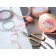 Satin tape, 6 mm × 23 ± 1 m, pale first-item # 07