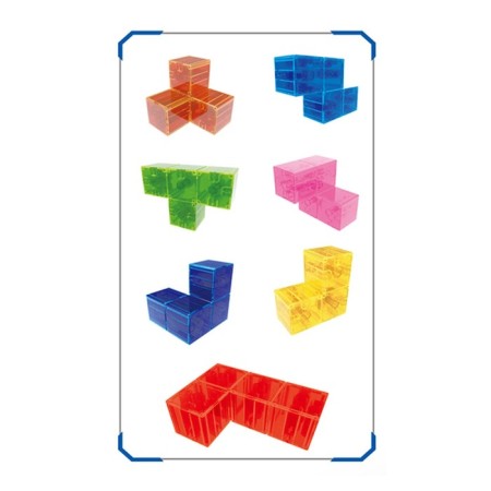 Magnetic designer "Magic Cube", 7 details, 54 tasks-7