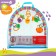 Soft game is soft on the crib, stroller "chicken", 43-63 cm, rattles, 5 toys, crush me