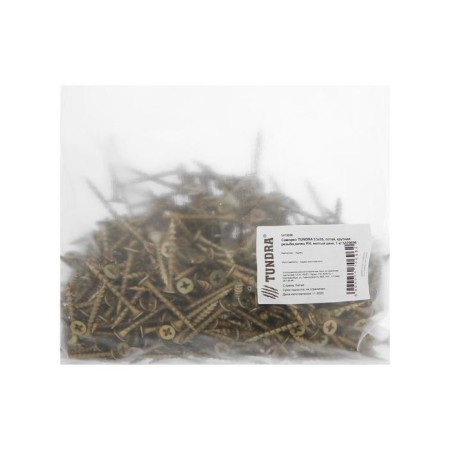 Self -cutting 3.5x35 mm tundra Premium, Secure, Large thread, pH slot, yellow zinc, 1 kg-1