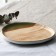 Ceramic plate "Self -Ceater", 18 x 14.4 cm, beige color