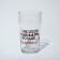 Glass glass for beer "Payl El. Male inscriptions ", 570 ml