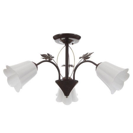 Cauces "Bouquet" 3x15W E27 Model: Br 00228 Wenge/White