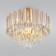 Coda chandelier, 9x60W E14, color gold