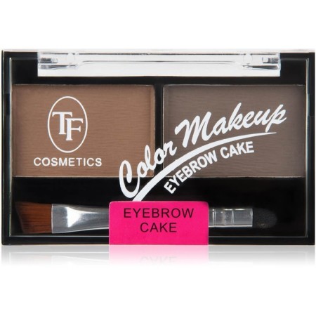 Shadows for correction of eyebrows TF Eyebrow Cake, tone 01c brown-1