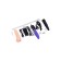 Sex Machine suitcase Diva Tool Box, 2 interchangeable nozzles, black color, 41 cm
