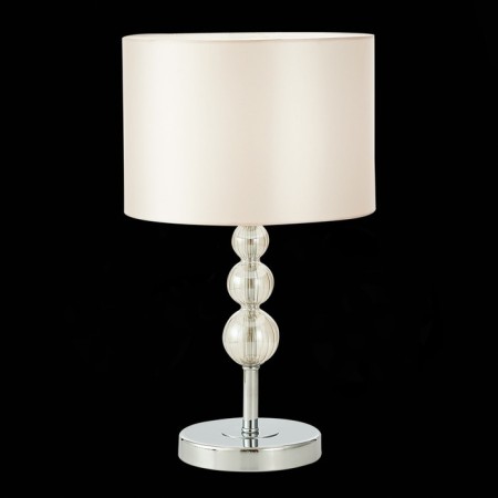 Evoluce bedside lamp. Sle105704-01. Ramer. 1x40 W, E14, 26x26x44.5 cm, chromium color-1